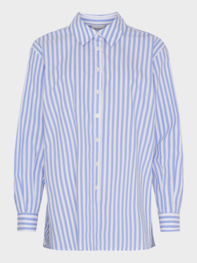 Sea Ranch - Vigga - Skjorte til damer - White/Powder Blue