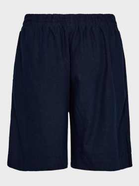 Freequent - Lava - shorts til damer - Navy Melange Freequent - Lava - shorts til damer - Navy Melange