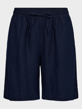 Freequent - Lava - shorts til damer - Navy Melange