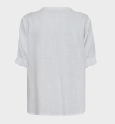 Freequent - Larin - bluse til damer - Brilliant White