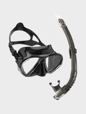 Cressi - Matrix+Gamma - Snorkelsæt - Black
