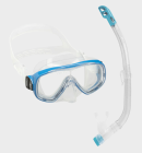 Cressi - Ondina - Snokelsæt til børn 7-13 år - Clear/Blue