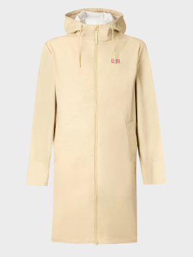 Hunter - Andrea Rain Coat - Unisex - Gravel (Beige)