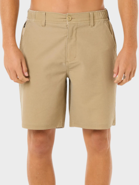 Rip Curl - Boardwalk Cord Wiz - Shorts til mænd - Khaki Rip Curl - Boardwalk Cord Wiz - Shorts til mænd - Khaki
