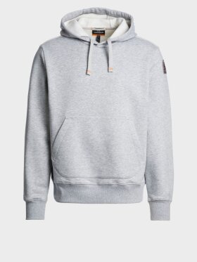 Parajumpers - Everest Hooded Sweat - Mens - Ash Grey Melange
