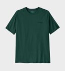 Patagonia - P-6 Logo Responsibili Tee - Mens - Cascade Green 