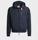 Parajumpers - Willard Hooded Tech Knit Jacket - Mens - Blue Navy