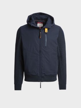 Parajumpers - Willard Hooded Tech Knit Jacket - Mens - Blue Navy