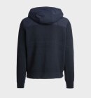 Parajumpers - Willard Hooded Tech Knit Jacket - Mens - Blue Navy