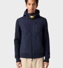 Parajumpers - Willard Hooded Tech Knit Jacket - Mens - Blue Navy