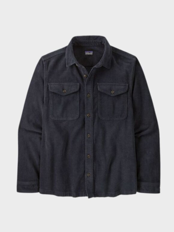Patagonia - Corduroy Shirt - Fløjls Skjorte - Herre - Smolder Blue