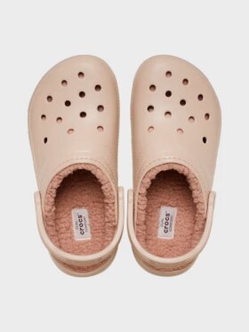 Crocs - Classic Lined Clog - Women - Pink Caramel