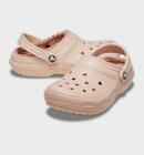 Crocs - Classic Lined Clog - Women - Pink Caramel