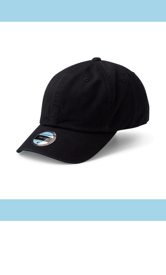State of Wow - STATE OF WOW VINCENT SOFT BASEBALL CAP | BLACK