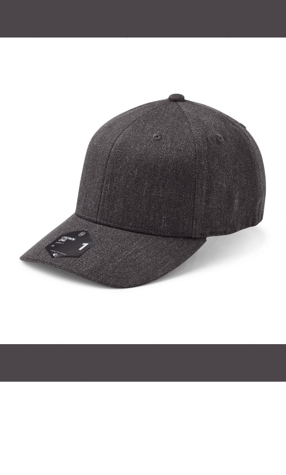 State of Wow - STATE OF WOW CROWN 1 EX-BAND CAP | DK GREY MELANGE