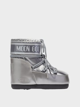 MOON BOOT EURO - Icon Low Glance - Women - Silver 