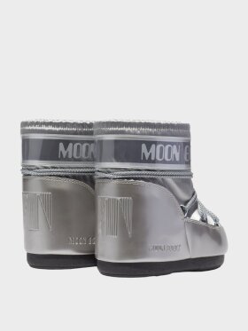 MOON BOOT EURO - Icon Low Glance - Women - Silver 