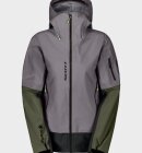 Scott - Explorair GTX 3L Jacket - Women - Evening grey / Douglas green