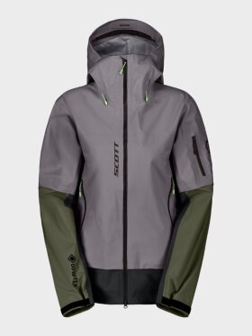 Scott - Explorair GTX 3L Jacket - Women - Evening grey / Douglas green