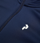 Peak Performance - Rider Essentials Midlayer m/lynlås - Børn - Blue Shadow