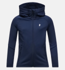 Peak Performance - Rider Essentials Midlayer m/lynlås - Børn - Blue Shadow