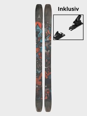Atomic - Bent 100 offpist ski + Strive 12 binding - Unisex - 2025/2026