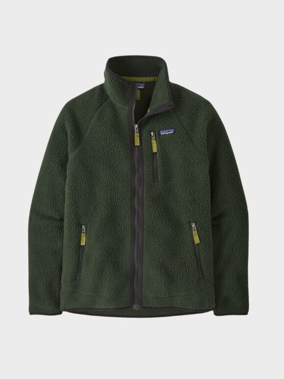 Patagonia - Retro Pile Fleece Jakke - Herre - Old Growth Green