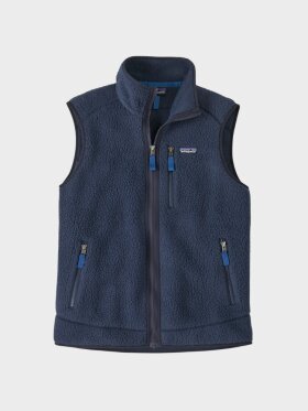 Patagonia - Men's Retro Pile Fleece Vest - New Navy / Sunken Blue