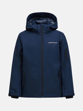 Peak Performance - Junior Maroon Insulated Skijakke - Børn - Blue Shadow 