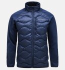Peak Performance - Helium Down Hybrid Midlayer - Mens - Blue Shadow 