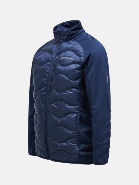 Peak Performance - Helium Down Hybrid Midlayer - Mens - Blue Shadow 