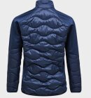 Peak Performance - Helium Down Hybrid Midlayer - Mens - Blue Shadow 