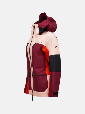 Peak Performance - Vertical GORE-TEX Pro Skijakke - Womens - Peach Fuzz