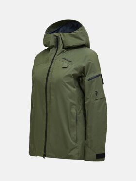 Peak Performance - Alpine GORE-TEX Insulat Skijakke - Womens - Pine Needle 