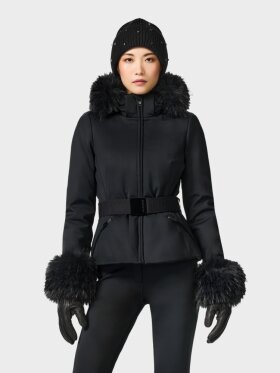 Goldbergh - Giselle Skijakke Faux Fur - Womens - Black 