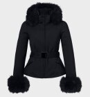 Goldbergh - Giselle Skijakke Faux Fur - Womens - Black 