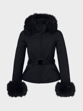 Goldbergh - Giselle Skijakke Faux Fur - Womens - Black 