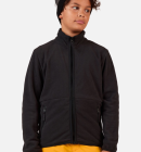 Rossignol - Strawpile Fleece Midlayer m/lynlås - Børn - Black