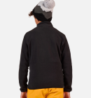 Rossignol - Strawpile Fleece Midlayer m/lynlås - Børn - Black