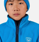 Rossignol - Strawpile Fleece Midlayer m/halfzip - Børn - Blazing Blue