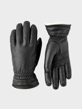Hestra - Buvika Deerskin - Womens - Black