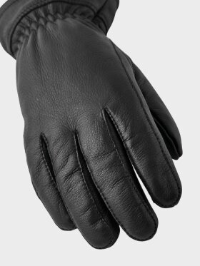 Hestra - Buvika Deerskin - Womens - Black