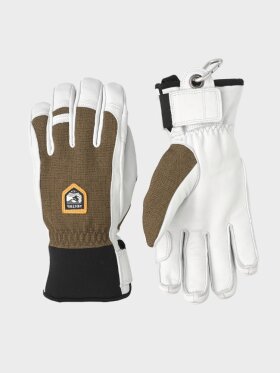 Hestra - Army Leather Patrol 5-Fingre skihandske - Herre Olive 