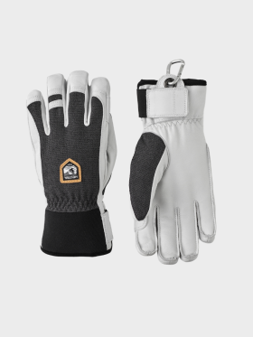 Hestra - Army Leather Patrol 5-Fingre skihandske - Herre - Charcoal