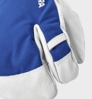 Hestra - Army Leather Heli 3-finger Skihandsker - Unisex - Royal Blue