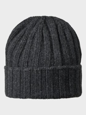 MJM - Beanie Soft Rec Cashmere/Wool - Anthracit