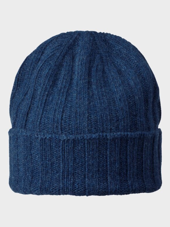 MJM - Beanie Soft Rec Cashmere/Wool - Unisex - Jeans