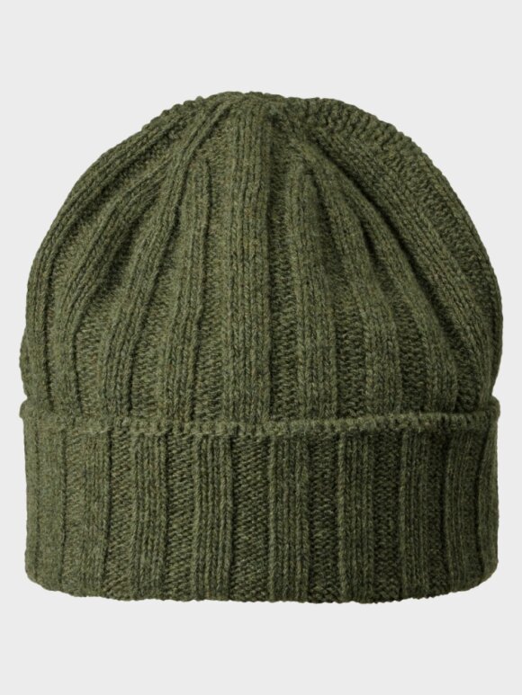 MJM - Beanie Soft Rec Cashmere/Wool - Unisex - Green