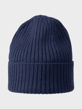 MJM - Beanie m. Merino Uld - Unisex - Navy