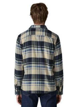 Patagonia - Fjord Flannel Shirt - Mens - Hibernate: Sunken Blue